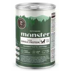 Monster Dog Adult Single Protein Lamb 400g