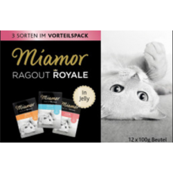 Miamor Ragout Royale lajitelma punainen, hyytelössä 12x100g