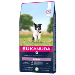 Eukanuba Puppy Small/Medium Lamb&Rice 12kg