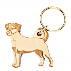 Jackrussellinterrieri-avaimenperä