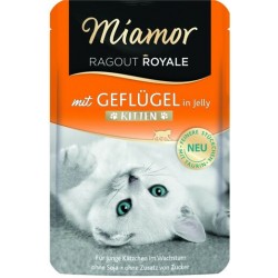 Miamor Ragout Royale Kitten in Jelly siipikarja 100g