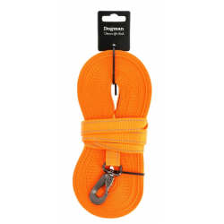 Dogman Jälkiliina Iris kudottu oranssi 15m