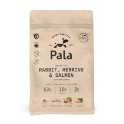 Pala Petfoods Resepti 4 - Kani, silli ja lohi