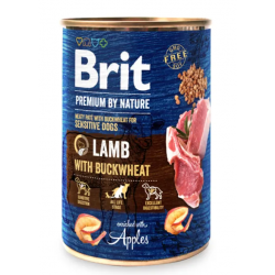 Brit Premium by Nature lammas-tattari 400 g