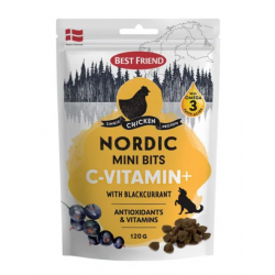 Päiväys! Best Friend Nordic Mini Bits C-vitamiini Kana 120 g