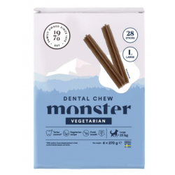 Monster Dental Chew Vegetarian M 28kpl