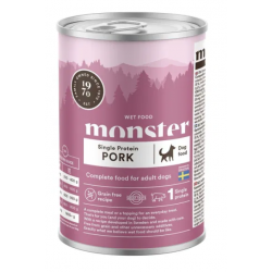 Monster Dog Single Protein Pork 400g