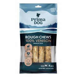 PrimaDog Rough Chews Riista rouhepatukka M 12cm 4kpl 80g